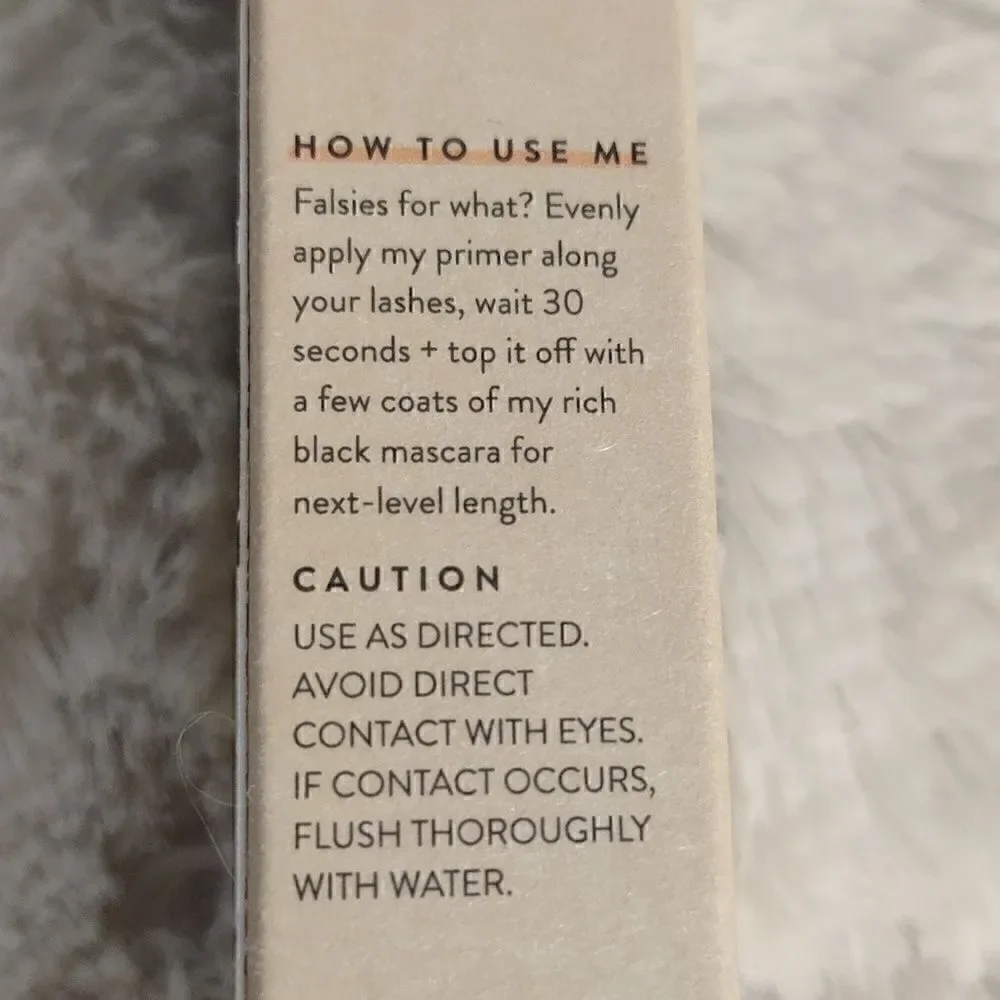 New Honest Black Extreme Length Mascara + Primer